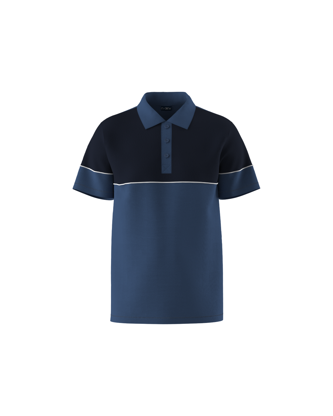 Color-Block Polo T-Shirt