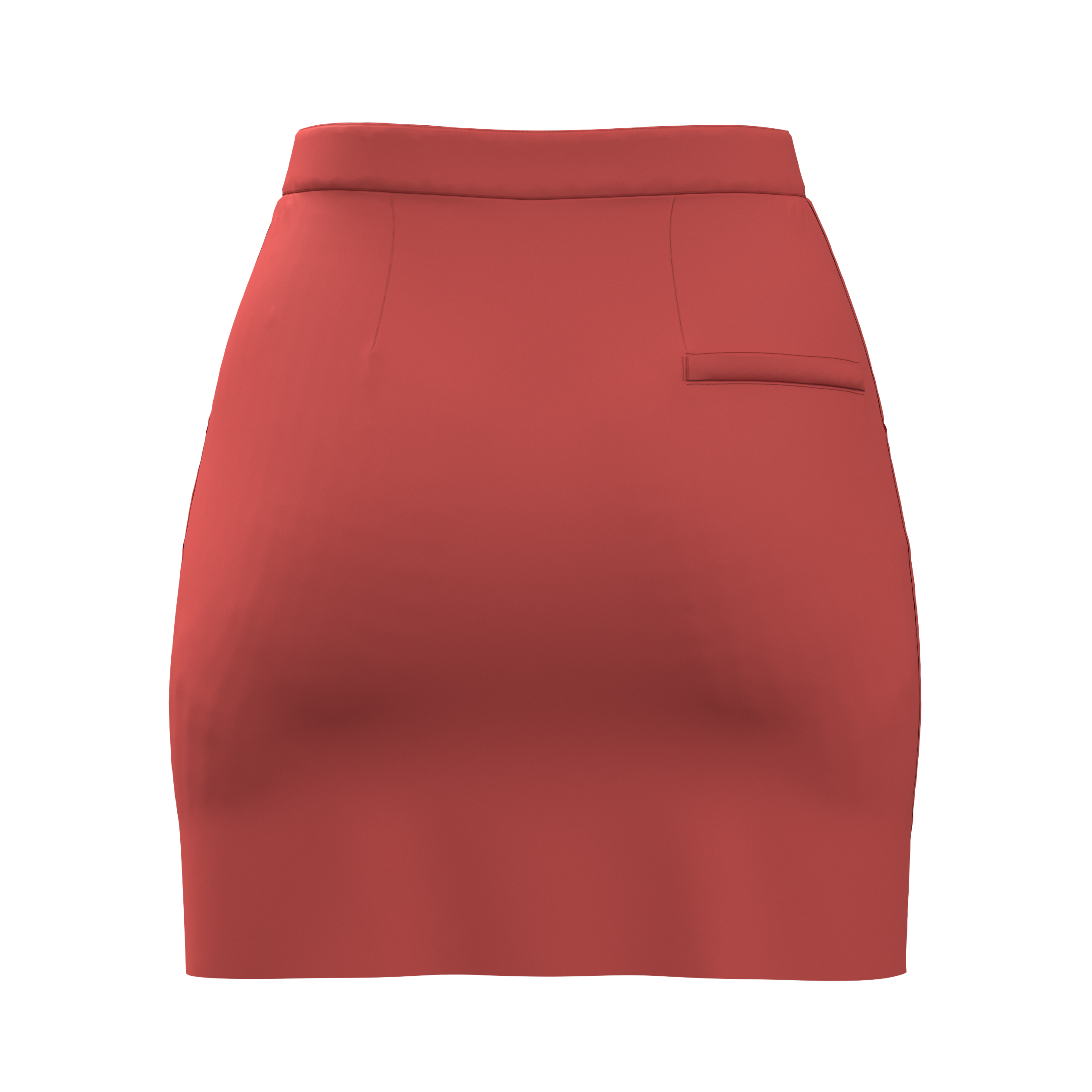 Aspen Skort - Hot Coral