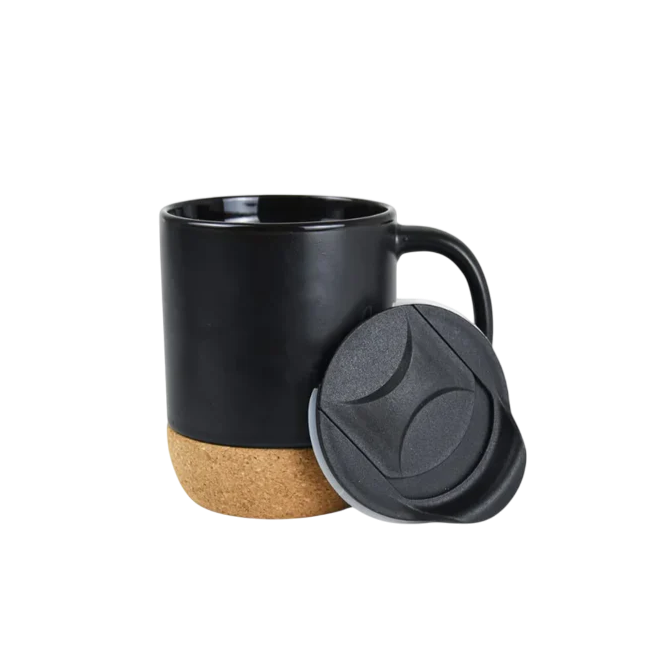 Barista Ceramic Mug With Cork Bottom
