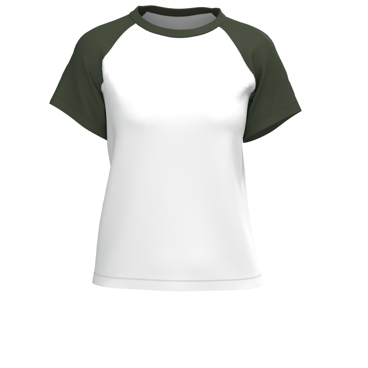 Raglan Sleeve Round Neck T-Shirt