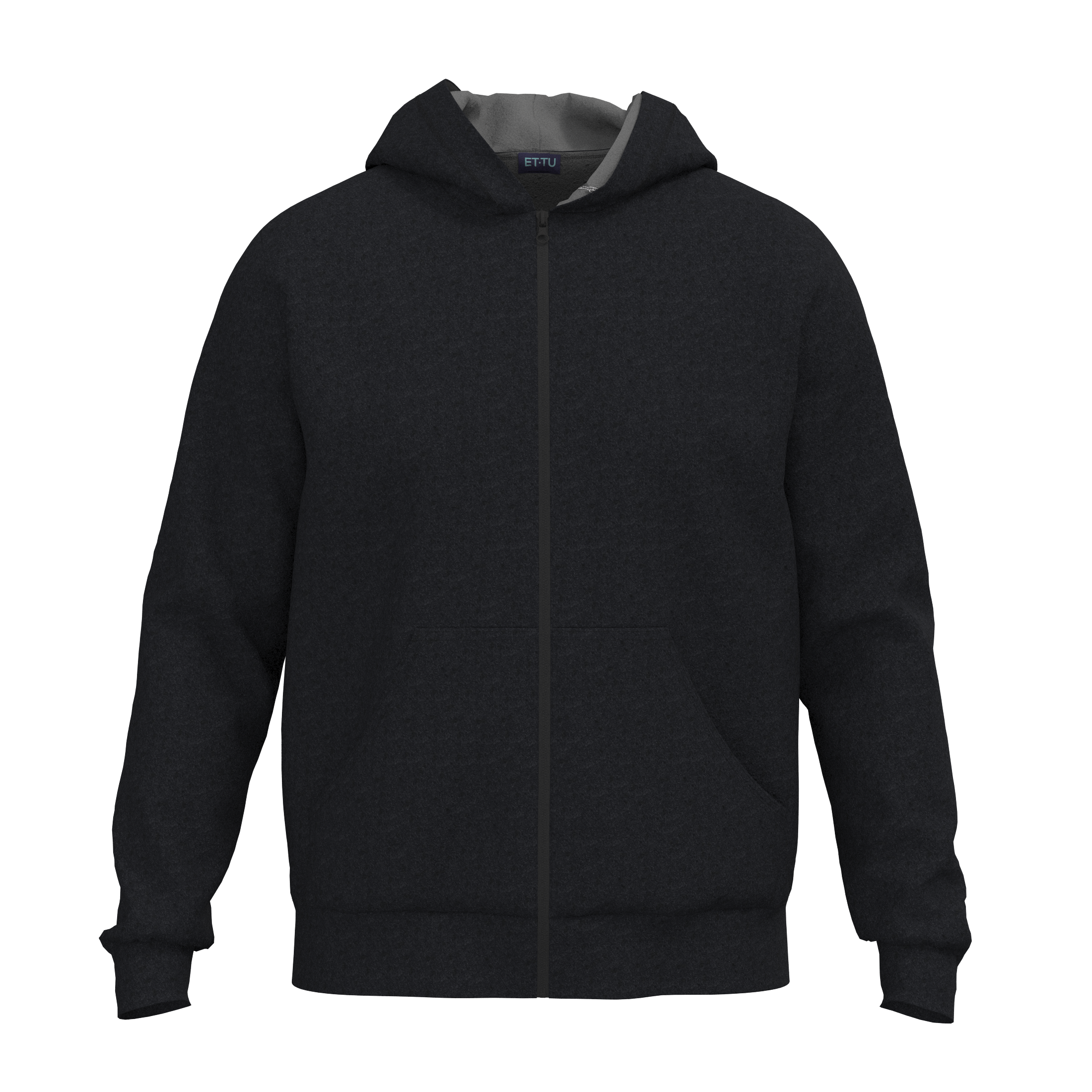 Full Zip Looper-Knit Lycra Jacket